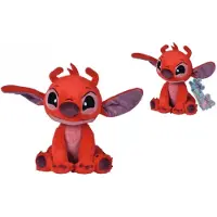Simba Disney - Lilo & Stitch - Leroy - 20 cm - Pluche - Rood - Alle leeftijden - Knuffel