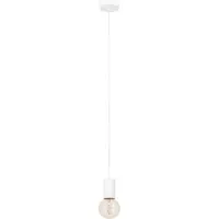 Eglo Pozueta 1 Hanglamp - E27 - Ø 6,5 cm - Wit - Staal