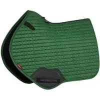 LeMieux Zadeldek Suède Close Contact Square Springen Groen