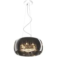Zuma Line CRYSTAL P0076-06X-F4FZ Hanglamp - 6x G9, 50cm, Zilver/Transparant
