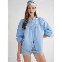 MixRay Musselijn Katoenen Shirt