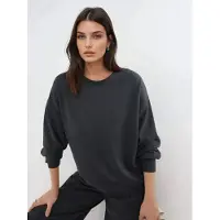 Busem Ontspannen Pasvorm Crewneck Modal Sweatshirt