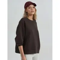 Busem Ontspannen Fit Crew Neck Modal Sweatshirt