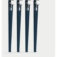 TIPTOE Set van 4 Tafelpoten - 75 cm Night Blue