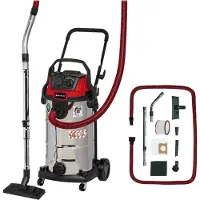 Einhell Elektrische Nat-/Droogzuiger TE-VC 2340 SACL - 1500 W - 225 mbar - 40 L - Stofbeschermingsklasse L - Automatisch stopcontact: 1900 W - Incl. mondstukken en filter