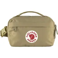 Fjällräven Heuptas 'Kånken' sand / rood / wit