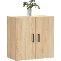 vidaXL Wandkast 60x31x60 cm bewerkt hout sonoma eikenkleurig