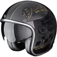 Scorpion Belfast Evo Carbon Zippy Open Helm