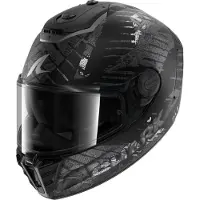 Shark Spartan RS Reptaia, integraalhelm ,Mat Zwart/Grijs/Wit ,L