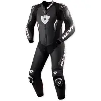 REV'IT! Argon 3 geperforeerd eendelige motorfietsleren pak Maat