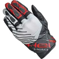 Held Hamada 2, handschoenen ,Lichtgrijs/Zwart/Rood ,11