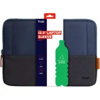 Trust Lisboa - Laptophoes - Laptop sleeve - 13.3 inch - Gerecycled materiaal - Blauw
