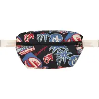 Eastpak heuptasje met vintage print en fleshouder Road To Print