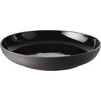 Revol SOLID Bord 23,5 cm Zwart - Hoogwaardig Frans porselein
