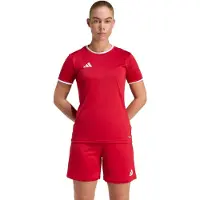 Adidas Entrada 26 Voetbalshirt Dames Rood Wit
