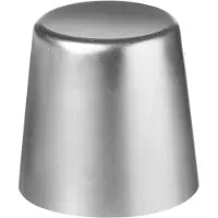 Hendi Babavorm – Gladde rand – Aluminium – Ø70x(H)68mm