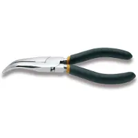 Beta Utensili Tang Met Gebogen Halfronde Tips Blister 54 Mm