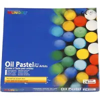 Packlinq Mungyo Oliepastel, dikte 11 mm, l: 7 cm, diverse kleuren, 24stuks