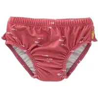 Fresk Luierbroek/ Zwembroek 86 - Ruimte voor Zwemluier - Sneldrogende Zwemkleding - UV-bescherming UPF 50 - Zwemshort Meisjes - Ecru - Berries