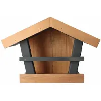 Tuinplus Voederhuisje Wandvoederhuis Thor - - 889435 - Vogelvoederhuisje voor Vogels