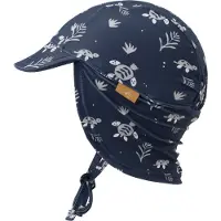 Fresk UV 50+ Zonnehoed voor kinderen 74 – Beschermende Reishoed – Hoofdbescherming Jongens - Blauw - Turtle