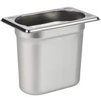 Multi Gastronormbak - GN Bak - RVS - 1,5 Liter - Vaatwasserbestendig - Breukvast - Stapelbaar