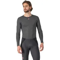 Castelli - Medio Base Layer L/S - Fietsonderhemd L, grijs