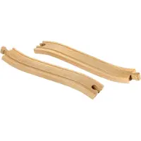 BRIO World Auffahrtsschienen - 2 Teile - Holz 33337 - - One Size - Bahngleise