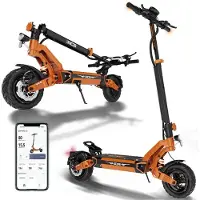 RCB D7Pro Elektrische Step, Electric scooter , Opvouwbare E-step,48V&27AH, 25 km/u, 10 inch wielen & Dubbe Demping ,Met App &NFC& Nederlandse Handleiding