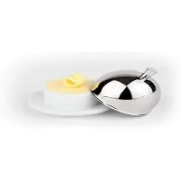 Aps Boterschep, hoogte: 60 mm, ø: 90 mm, Opbergblikken, Wit