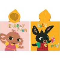 Bing Bunny Poncho Hooray Today - 50 x 115 cm - Katoen