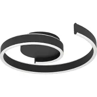 Eglo LED Smart Pendelleuchte Andabaia-Z Schwarz 42,5W 5300lm CCT 3000K - 6500K Dimmbar App Google Alexa Bluetooth ZigBee