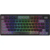 Aqirys Adara Mini Zwart - Gaming Toetsenbord - Led RGB - Bedraad - USB - Meganisch Toetsenbord