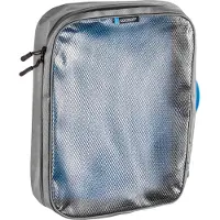 Cocoon Verpakkingskubus met gelamineerde net top Medium, grijs 2023 Organizer Tassen