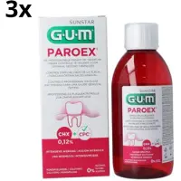 Gum 3x Mondspoelmiddel Paroex 300 ml