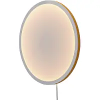 Muuto Calm Wandlamp White|Orange | Ø 50 cm Touch Dim Cable Plug