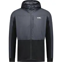 Mons Royale - Diversion Merino Wind Jacket - Fietsjack S, zwart/blauw