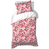 De Witte Lietaer Dekbedovertrek Ines Blushy Cheeks Satijn-140 x 200 / 220 cm | 1-Persoons
