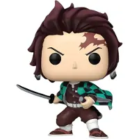 Funko POP! Demon Slayer -jumbo Tanjiro Kamado Figure Veelkleurig Kinderen