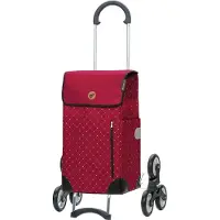 Andersen Shopper Trolley 'Scala' rood