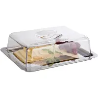 Aps Kaasschaaltje RVS | 2 Formaten (34 x 16,5 x 10 (H) cm)