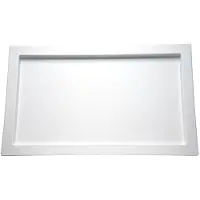Aps Dienblad - Fastfood Dienblad - Melamine - Wit - 53 x 32,5 cm - Vaatwasserbestendig