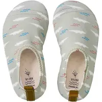Fresk Zwemschoenen 29/30 -UV 50-bescherming – Antislip Strandschoenen – Quick Dry – Waterschoenen voor Kinderen – Elastische Pasvorm Unisex - Creme - Olives
