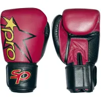 Starpro Bokshandschoen pro sparring glove | Rood / Zwart (Maat: 10OZ)