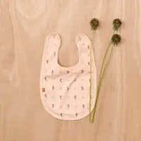 Fresk Slabbetje Meisjes - Kraamcadeau – Spuugdoekje – Kwijldoekje - Roze - Seahorse