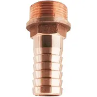 Maestrini M 2´´ Bronze Straight Connector 60 Mm Goud