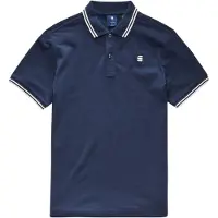 G-Star Shirt 'Dunda' donkerblauw / wit