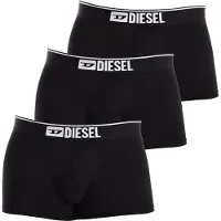 Diesel Boxershorts 'UMBX-DAMIENTHREEPACK' zwart gemêleerd