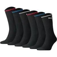 Puma Sportsokken blauw / rood / zwart / wit