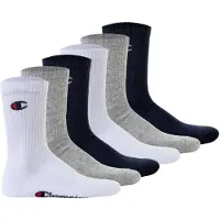 Champion Sokken navy / grijs gemêleerd / rood / wit